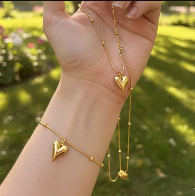 Stainless Steel Premium Quality Jewellery Set Durable & Comfortable