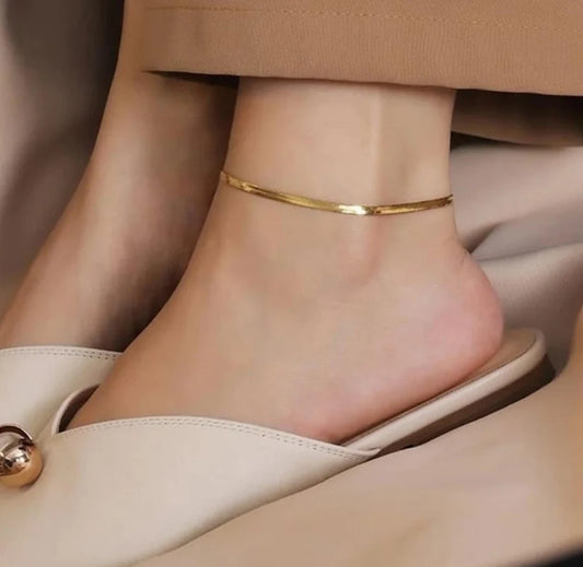 Premium Stainless Steel Ankle Bracelet – Elegant & Stylish Jewelry