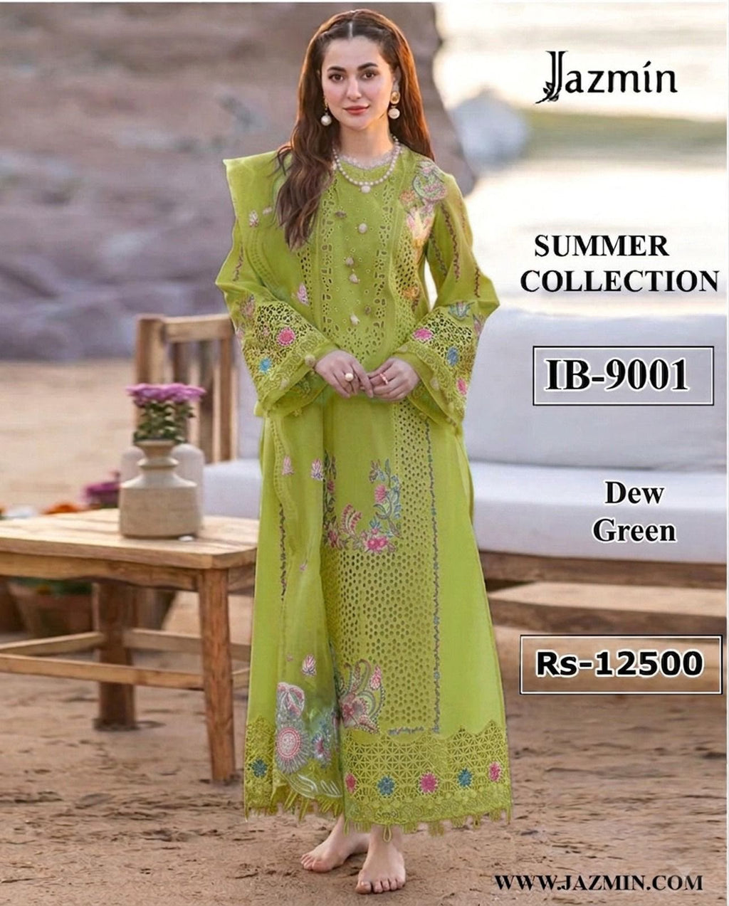 Premium Airjet Lawn Embroidered
